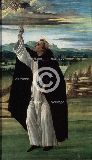'Saint Dominic', 1490s. Artist: Sandro Botticelli