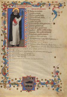 Saint Dominic, about 1386. Creator: Niccolo di Giacomo da Bologna