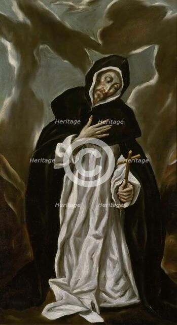 Saint Dominic, c. 1610. Creator: El Greco, Dominico (1541-1614).