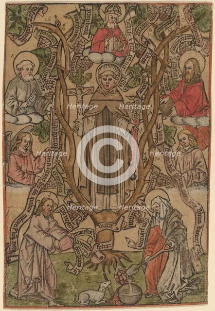 Saint Dominic. Creator: Master S.