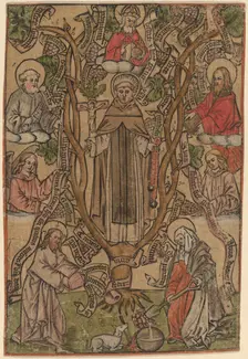 Saint Dominic. Creator: Master S