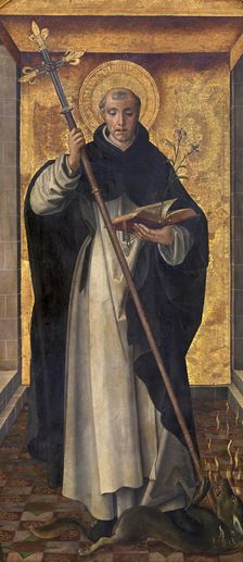 Saint Dominic de Guzmán, between c1493 and c1499. Creator: Pedro Berruguete