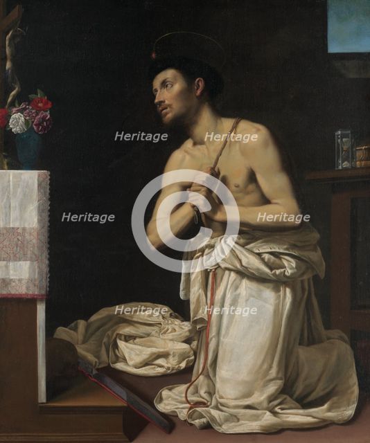 Saint Dominic in Penitence, ca. 1607. Creator: Filippo Tarchiani.
