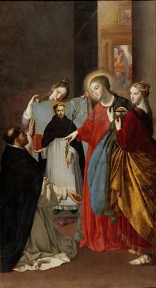Saint Dominic in Soriano, c1629. Creator: Juan Bautista Maino