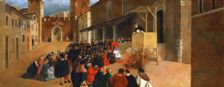 Saint Dominic preaching in Recanati