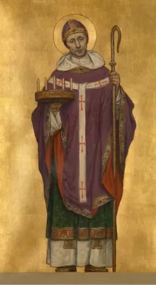 Saint Donatian of Reims, 1889. Creator: Albrecht De Vriendt
