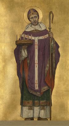 Saint Donatian of Reims, 1889. Creator: Albrecht De Vriendt