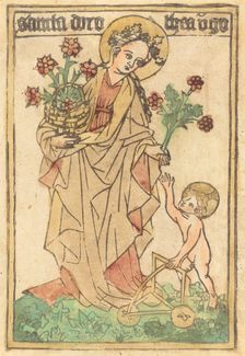 Saint Dorothy, 1440/1460. Creator: Unknown