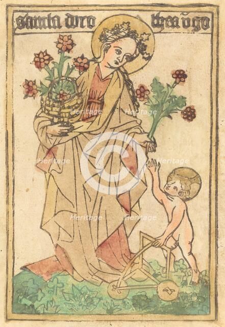 Saint Dorothy, 1440/1460. Creator: Unknown.