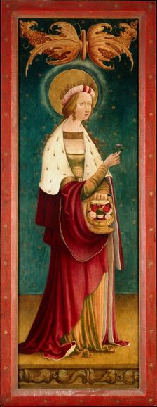 Saint Dorothy, between 1510 and 1530. Creator: Master of the Saint Marein Triptych