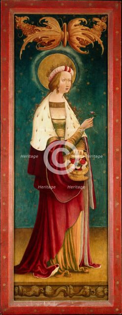 Saint Dorothy, between 1510 and 1530. Creator: Master of the Saint Marein Triptych.
