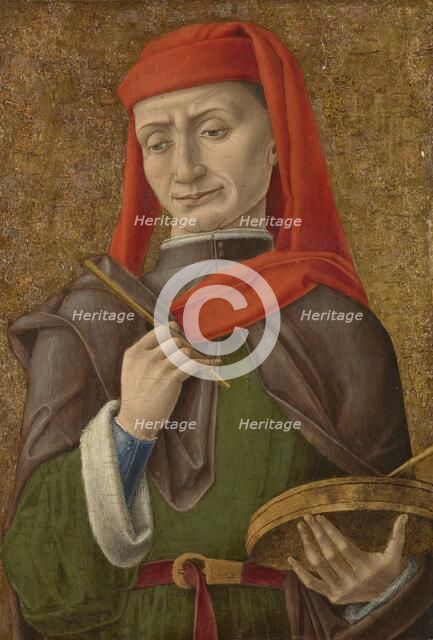 Saint Damian (or Cosmas), 1465-1480. Creator: Bartolomeo Vivarini.