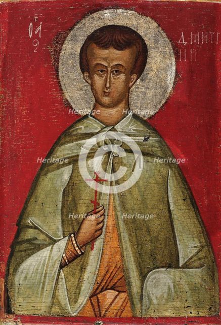 Saint Demetrius of Thessaloniki, 15th century.