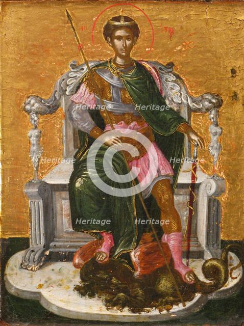 Saint Demetrius of Thessaloniki, ca 1567.