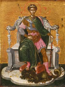 Saint Demetrius of Thessaloniki, ca 1567