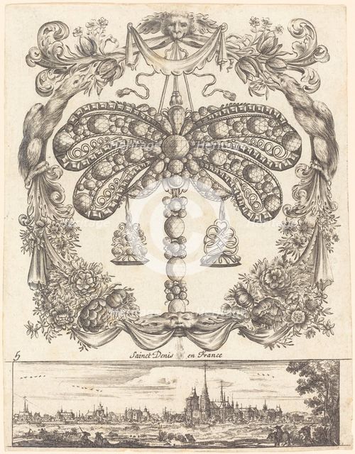 Saint Denis en France, probably 1665. Creator: François Le Febvre.
