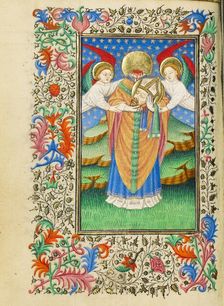 Saint Denis Holding His Head; Book of Hours, about 1430-1440. Creator: Fastolf Master