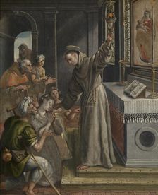 Saint Didacus Heals the Sick c1560-1600. Creator: Martin de Vos