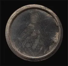 Saint Elizabeth of Hungary (?), 15th century. Creator: Unknown
