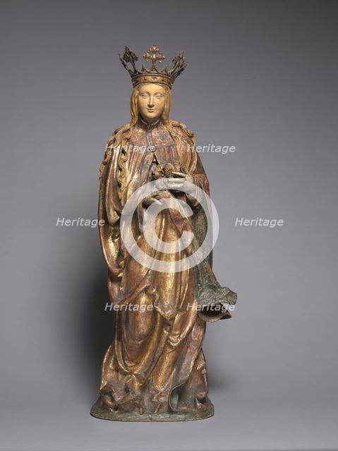 Saint Elizabeth of Hungary, c. 1515. Creator: Mätthaus Kreniss (German).
