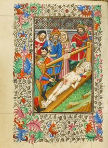Saint Erasmus; Book of Hours, about 1430-1440. Creator: Fastolf Master