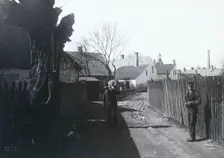 Saint Erik's Alley, Landskrona, Sweden, 1900. Creator: Borg Mesch