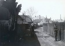 Saint Erik's Alley, Landskrona, Sweden, 1900. Creator: Borg Mesch