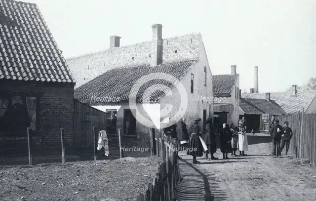 Saint Erik's Alley, Landskrona, Sweden, 1900. Creator: Borg Mesch.