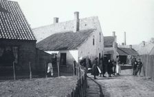 Saint Erik's Alley, Landskrona, Sweden, 1900. Creator: Borg Mesch