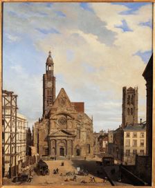 Saint-Etienne-du-Mont church, c1873. Creator: Charles Desire Claude Maillot
