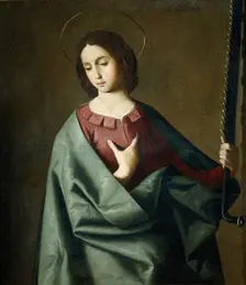 Saint Euphemia, between 1635 and 1640. Creator: Francisco de Zurbaran