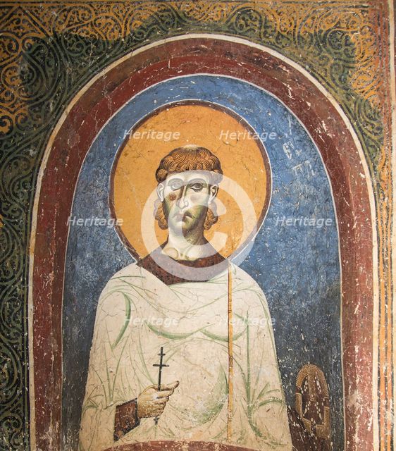 Saint Euplius of Catania, 12th century. Creator: Byzantine Master ().