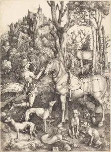 Saint Eustace, c. 1500/1501. Creator: Albrecht Durer