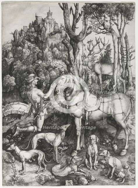 Saint Eustace, c. 1501. Creator: Albrecht Dürer (German, 1471-1528).