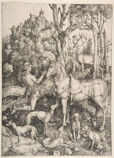 Saint Eustace, ca. 1501. Creator: Albrecht Durer