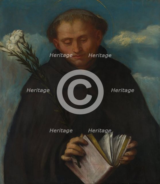 Saint Filippo Benizzi, ca 1524. Artist: Romanino, Gerolamo (1485/6-1566)