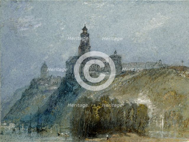 Saint-Florent-le-Vieil, c1826-1830. Artist: JMW Turner.