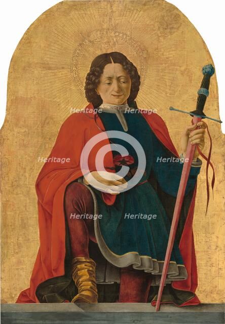Saint Florian, c. 1473/1474. Creator: Francesco del Cossa.