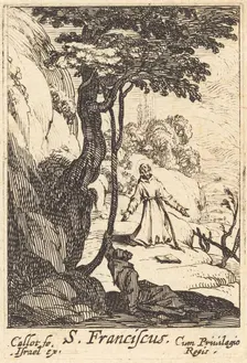 Saint Francis, 1592-1635. Creator: Jacques Callot