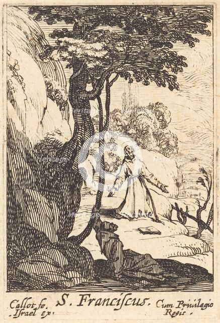 Saint Francis, 1592-1635. Creator: Jacques Callot.