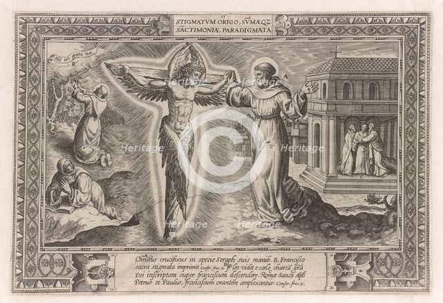 Saint Francis as another Christ (alter Christus).