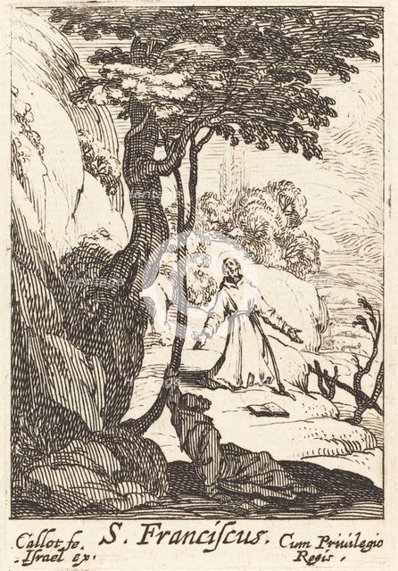 Saint Francis, c. 1632. Creator: Jacques Callot.