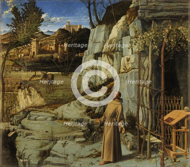 Saint Francis in the Desert, c. 1480. Artist: Bellini, Giovanni (1430-1516)