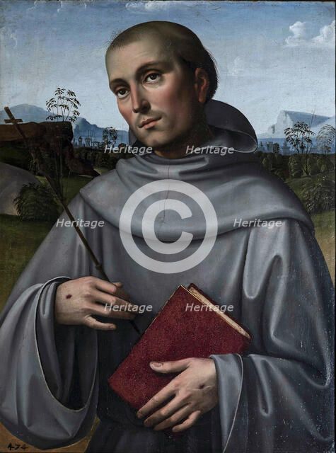 Saint Francis of Assisi, 15th century. Creator: Francia, Francesco (1450-1517).