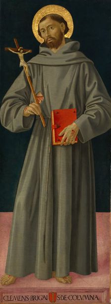 Saint Francis of Assisi, ca. 1480-81. Creator: Antoniazzo Romano