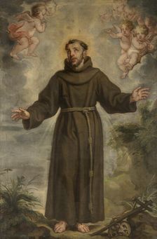 Saint Francis of Assisi. Creator: Philip Fruytiers