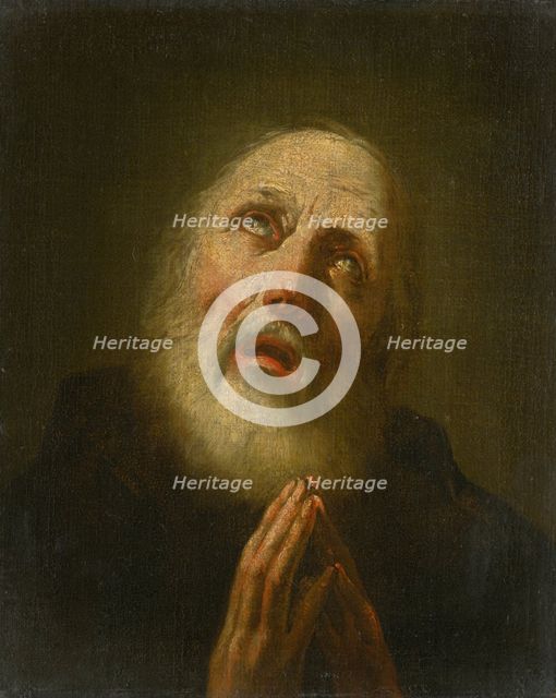 Saint Francis of Paula, 1700-1750. Creator: Giovanni Battista Piazzetta.