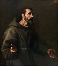Saint Francis receives the Stigmata, ca 1611. Creator: Sellitto, Carlo (1581-1614)