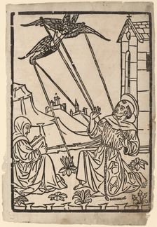 Saint Francis Receiving the Stigmata, 1470/1480. Creator: Unknown