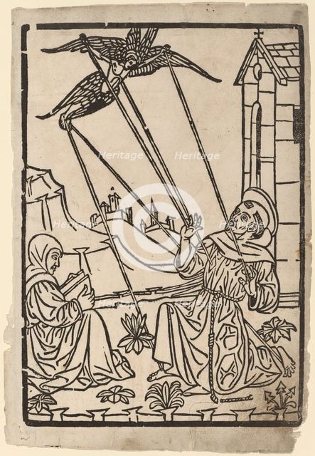 Saint Francis Receiving the Stigmata, 1470/1480. Creator: Unknown.